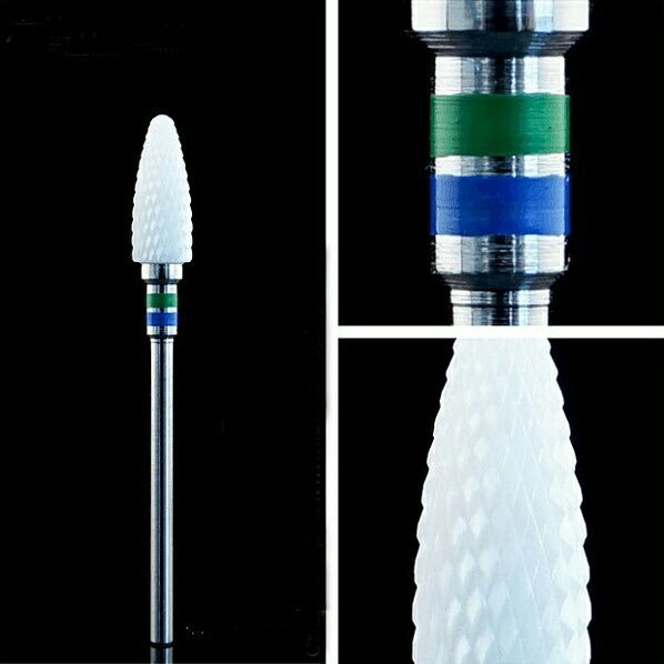 Beauty Equipment Zirconia Ceramic Dental Burs Nail Care File